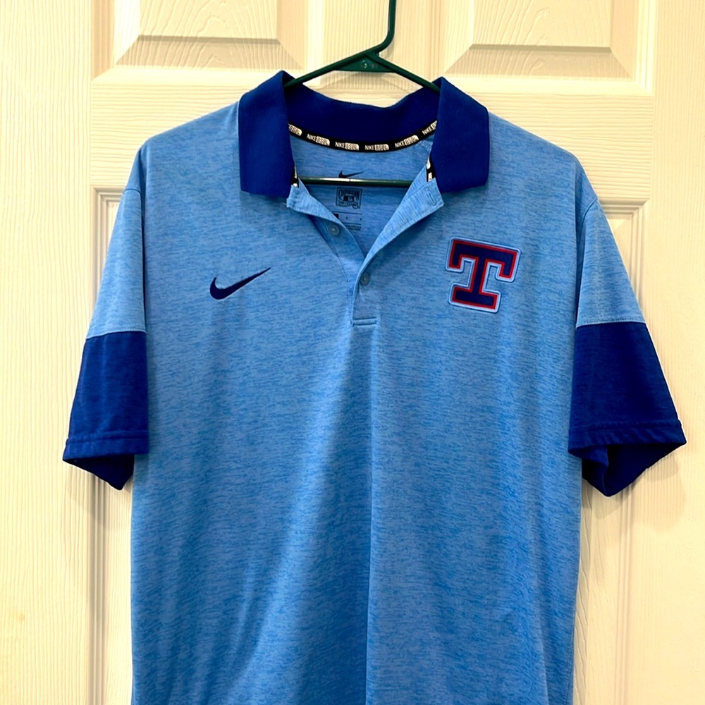 Nike Golf Polo Texas Rangers Baseball (Cooperstown Collection)